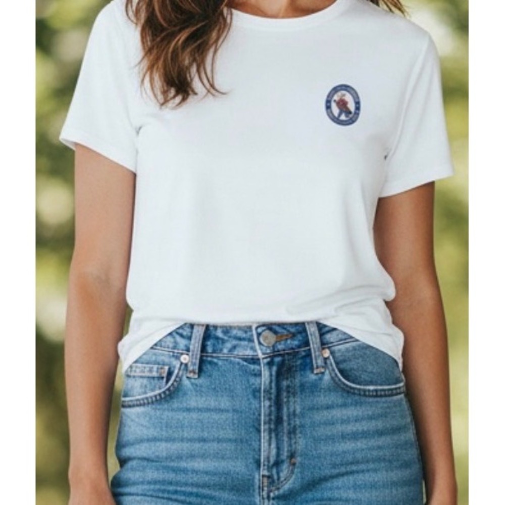 Vintage 1999 U.S. Open Pinehurst No. 2 Golf Embroidered T-Shirt White Women S